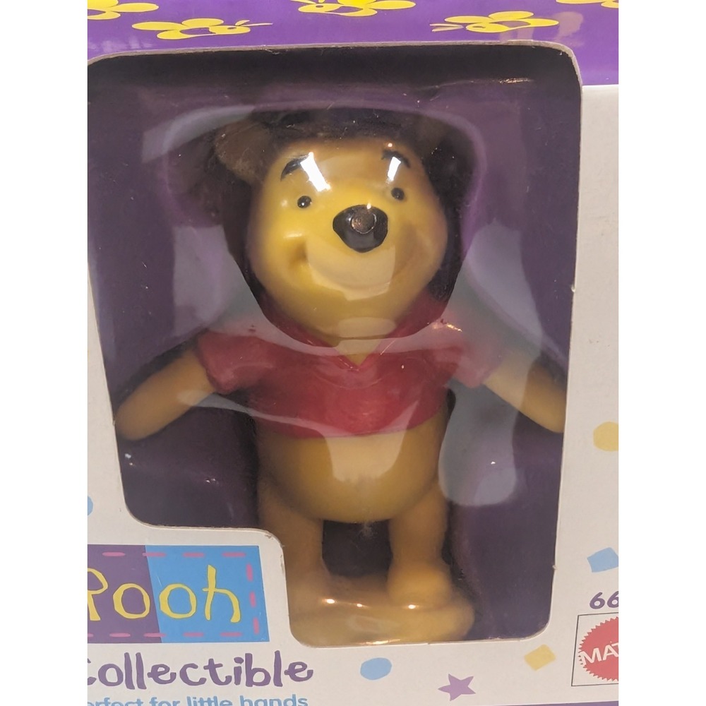 vintage Mattel Winnie The Pooh Collectible Figure #66611 New Sealed Box Disney
